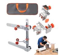 Cabinet Hardware Jig | Modello di maniglia 'armadio - Guide scorrevoli Kit regolabile allineamento mobili per la lavorazione del legno Cassettiera Cassetta degli attrezzi Installazione della
