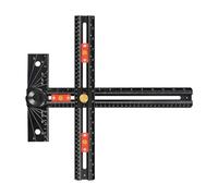 Cabinet Hardware Jig - T Shape Guide, Accurate Hole Positioning