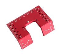 Cabinet Hinge Repair Plate - Aluminum Alloy Magnetic Precision Plate, Lightweight Door Repair Bracket for Home | Kitchen Bathroom Woodworking Furniture Closet | Durable Hinge Support Plates for Cabine