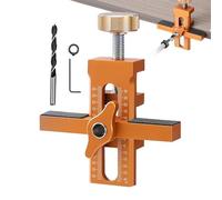 Cabinet Installation Clamps - Cabinet Door Mounting Jig - Cabinets Hardware Template With Quick Edge Positioning, Hole Drilling Template Alignment Aid For The Renovation Of Commercial Venues