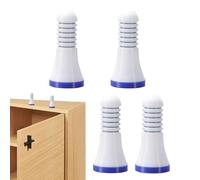 Cabinet Installation Tools - 4-Piece Leveler Set, Cabinet Leveling Feet, High-Precision Cupboard Alignment Support for Home Renovation, Tile, Picture, Framing, Electrical, Plumbing, Concrete, Drywall