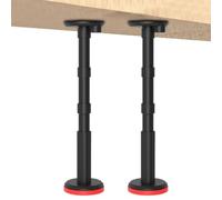 Cabinet Lift Jack - 2X Adjustable Support Pole, Heavy Duty Mounting Tool for Undermount Sink Installation Kitchen Bathroom Vanity Cabinet Lifting Rod for Safe Precise Height Adjustment Use