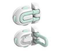 Cabinet Locks Baby Proofing | 2X Safe Quick & Easy Drawer Latches | Multi-Purpose Fridge Locks for Kids | Baby Drawer Locks for Adults to Open | Secure Oven & Cabinet Door