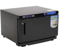 Cabinet Riscaldatore e Sterilizzatore di Asciugamani ad Alta Temperatura con Controllo Microcomputer, Nero, Scelta capacità 16L/32L, Professionale per Salone di Bellezza, Spa, Hotel e Uso Domestico