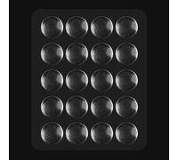 Cabinet Stoppers - Silicone Clear Drawer Bumpers | Reusable Adhesive Shock Absorbing Pads for Cupboard, Drawer, Picture Frame, Furniture Protection, Noise Reduction, Scratch Prevention