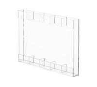 Cabinet Straw Holder | 9.5 Inches Adhesive Accessories Storage - Convenient Condensation Management Reusable Acrylic Straw Holder For Cabinet, Gathering, School, Counter, Kitchen, Workplace