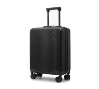 CabinFly Cruisair Ryanair Priority - Valigia da viaggio 55 x 40 x 20 cm con 4 ruote e serratura approvata TSA, Nero , 55x40x20cm, Valigia