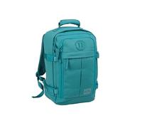 CabinMax Metz - Borsa da cabina per EasyJet, Ryanair, Wizz Air e altro, zaino da viaggio per aerei, in poliestere riciclato, cinghie di compressione, resistenti, Lagoon., 40 x 20 x 25cm, Bagaglio a