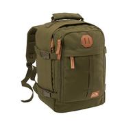 CabinMax Metz - Borsa da cabina per EasyJet, Ryanair, Wizz Air e altro, zaino da viaggio per aerei, in poliestere riciclato, cinghie di compressione, resistenti, Legno Verde, 40x30x20cm, Bagaglio a