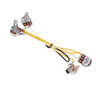 Cablaggio 500K, 2 Volumi 1 Tono 1 Jack Cablaggio a 3 Vie Cablaggio per Chitarra per Basso JB Electirc