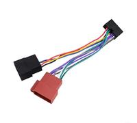 Cablaggio a 20 pin per autoradio compatibile con connettore femmina ISO Split che fornisce un collegamento sicuro per sistemi audio CD