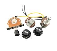 Cablaggio a spirale per chitarra, pre-circuito, 5 vie, push pull 500 K, accessori professionali per strumenti musicali (tipo 1)