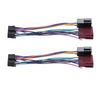 Cablaggio autoradio stereo 2X 16 pin per connettore adattatore per auto Play Plug