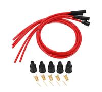 Cablaggio Bobina Accensione Per Set Di Cavi Accensione Per Candele Da 8 Mm Per Automobili A 4 Cilindri Accessori Per Veicoli Rossi 1 M