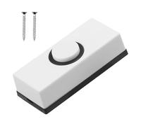 Cablaggio Campane per porte Pulsanti Cablaggio duro Pulsante a pressione Interruttori Campanello da parete Campanello Garage Pulsante Campanello per porte Inserti Hardware