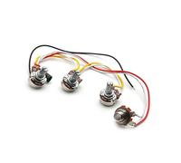 Cablaggio Chitarra Cablaggio per basso 2V1T doppio volume tono singolo condensatore da 0.47 set di potenziometri da 250k