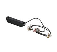 Cablaggio Chitarra Cablaggio pickup single coil per chitarra elettrica precablato con controllo del volume design chiuso nero facile da installare