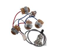 Cablaggio Chitarra Cablaggio precablato per chitarra Circuiti elettronici A500K e B500K in due pezzi per iniziare a esibirsi dal vivo