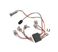 Cablaggio Chitarra Equalizzatore attivo passivo Preamplificatore per basso elettrico Circuito basso attivo Precablato Tre bande