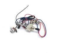 Cablaggio Chitarra Kit cablaggio 2V2T1J potenziometro interruttore a tre vie per accessori per chitarra elettrica LP