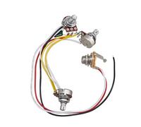 Cablaggio Chitarra Set di cablaggio precablato per basso elettrico cavo di collegamento circuito potenziometro da 500K accessori per chitarra elettrica