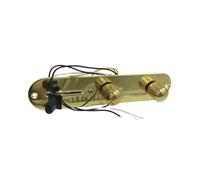 Cablaggio completo per circuiti stampati in metallo argentato e nero, accessori per strumenti musicali, cablaggio professionale per strumenti musicali (oro)