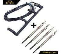 Cablaggio Con 4 Candele Candeletta Pinze Audi VW Skoda 2.0 Tdi 038971782C