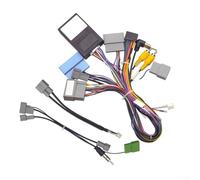 Cablaggio con scatola di protocollo CANBUS per Honda Civic 2023+ e CR-V, 16 pin orizzontale grande schermo unità testa unità cavo di alimentazione navigazione kit retrofit (cavo+scatola di protocollo)