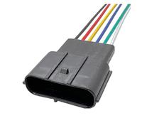 Cablaggio connettore, 1 set 6 pin acceleratore gas for auto pedale acceleratore connettori cavi elettrici spina cablaggio maschio femmina impermeabile 8K0 973 706