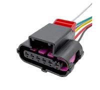 Cablaggio connettore, 1 set 6 pin acceleratore gas for auto pedale acceleratore connettori cavi elettrici spina cablaggio maschio femmina impermeabile 8K0 973 706