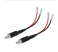Cablaggio conversione LED, 2 pezzi in plastica ABS H1 LED connettore cablaggio conversione singola Adattatore supporto cavo per lampadine