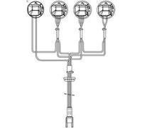 Cablaggio del faro HELLA 8KA 155 372-001 per SCANIA T 11.705 2004-2005