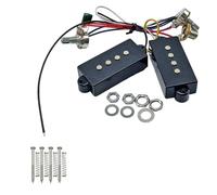 Cablaggio del preamplificatore per basso elettrico Pickup Circuito di ricambio per chitarra Controllo del tono Cablaggio 4 corde Pickup Basso elettrico Preamplificatore Cablaggio Circuito Pickup