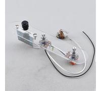 Cablaggio Della Chitarra 1 Set Di Cablaggio Per Chitarra Elettrica GF 2x 250K Pots + Con Piastre Di Controllo Cablaggio Pre-cablaggio