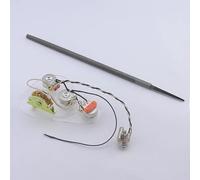Cablaggio Della Chitarra 1 Set Di Cablaggio Precablato Per Chitarra Elettrica Precablato (3 Potenziometri CTS In Ottone Da 250K + 5 Vie)(CDE Cap B)