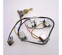 Cablaggio Della Chitarra 1 Set LP SG Chitarra Elettrica Pickup Cablaggio Potenziometri Per Epi Senza Saldatura(Gold B)