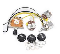 Cablaggio Della Chitarra Assemblaggio Circuito Chitarra Boost Cut Cablaggio Linea Singola 1 Volume 2 Toni Condensatore 500K473J