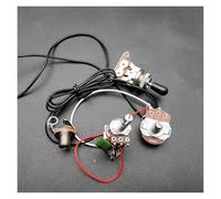 Cablaggio Della Chitarra Cablaggio Per Chitarra 3 Pickup 1V1T Cablaggio Preinstallato Per Chitarra Elettrica(Chrome)