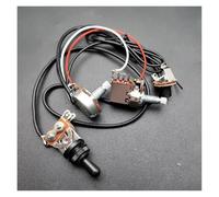 Cablaggio Della Chitarra Cablaggio Per Chitarra 3 Pickup 1V1T Cablaggio Preinstallato Per Chitarra Elettrica(Black)