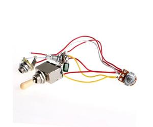 Cablaggio Della Chitarra Cablaggio Per Chitarra 3 Vie Per Chitarra Elettrica LP 2 Humbucker 1V1T 500k Durevole