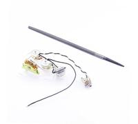 Cablaggio Della Chitarra Kit Cablaggio Precablato Per Chitarra Elettrica (3 Potenziometri CTS In Ottone Da 250K + 5 Vie)(O2)