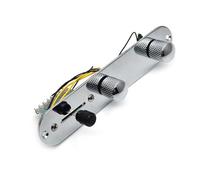 Cablaggio Della Chitarra Set Di Cablaggio Per Piastra Di Controllo Precablata Caricata E Cablata A 3 Vie Per Parti Di Chitarra Elettrica Stile TL(Silver)
