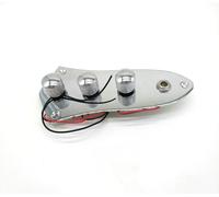 Cablaggio delle parti della chitarra Accessori Per Chitarra Elettrica Basso Elettrico Per Circuito Stampato JB Circuito Stampato Per Basso Elettrico Nero Argento Oro(Silver)