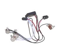 Cablaggio delle parti della chitarra Preamplificatore Equalizzatore A 3 Bande EQ Cablaggio Chitarra Basso Sistema Di Controllo Del Tono Per Pickup Attivo