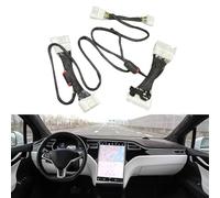 Cablaggio di aggiornamento audio da 8 pin a 14 pin per Tesla Model Y e Model 3 dal 2020 al 2023 Cavo di attivazione dell'altoparlante con condensatore per integrazione OEM (2021)