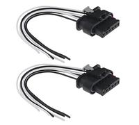 Cablaggio di Collegamento Fanale Posteriore da 2 Pezzi a 6 Pin di Ricambio 61132359993 Compatibile con BMW F20 F21 F22 F23 F28 M2 F30 F31 Serie 1'2'3'4' Cablaggio del Connettore della Lampada di Coda