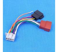 Cablaggio di iso di 16 Pin per la compatibilità di sostegno degli stereo dell'automobile ALPINA con i protocolli automobilistici standard del segnale audio