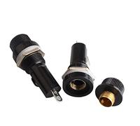 Cablaggio di protezione 1 PZ Portafusibili 5X20 6X30 3AG Portafusibili con presa for tubo di assicurazione for 6 * 30 Portafusibili con montaggio a pannello di assicurazione 6x30mm (Size : 6x30)