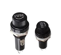 Cablaggio di protezione 1 PZ Portafusibili 5X20 6X30 3AG Portafusibili con presa for tubo di assicurazione for 6 * 30 Portafusibili con montaggio a pannello di assicurazione 6x30mm (Size : 5x20)