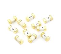 Cablaggio di protezione 100 Pz/lotto Oro Argento 1808 125V 250V AC 451 SMD Fusibile ad azione rapida 2410 Portafusibile 125mA 200mA 250mA 315mA 500mA 750mA 1A 1.5A